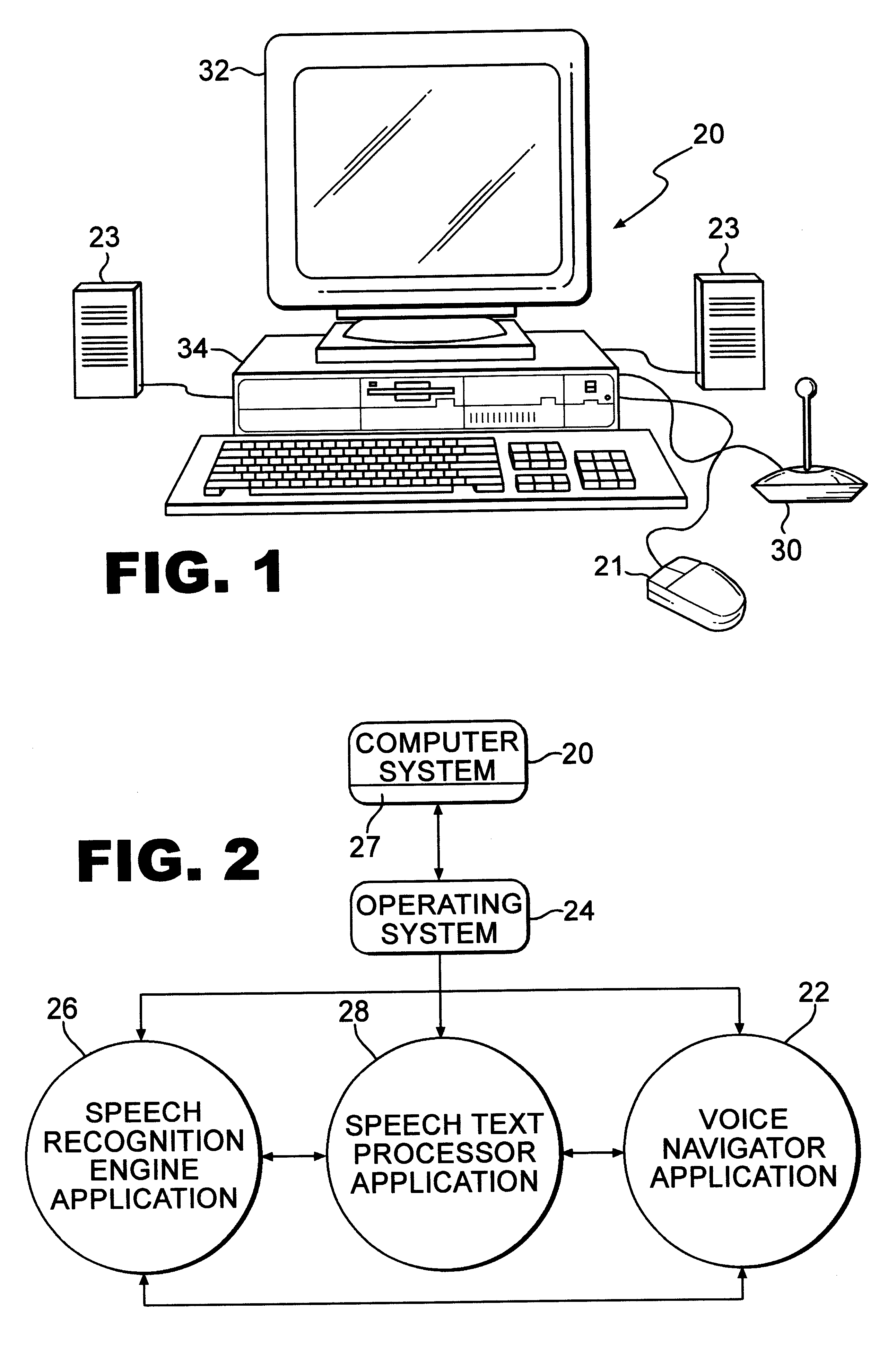 Method and system for determining available and alternative speech commands