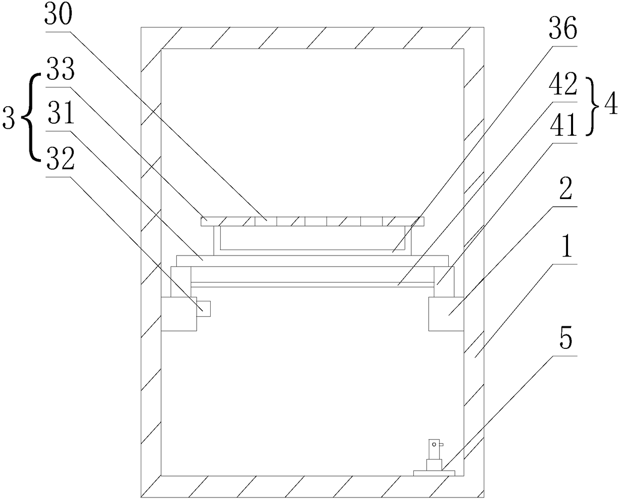 A low voltage switch cabinet