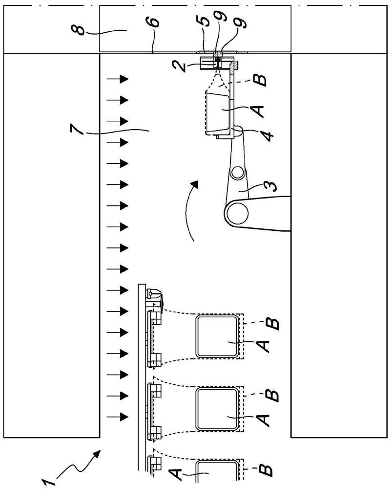 Extraction unit for extraction of contents from bags in pharmaceutical and chemical fields