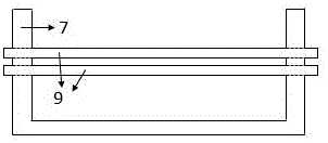 Multi-layer three-dimensional fiber composite GRC hollow insulation board and preparation method thereof