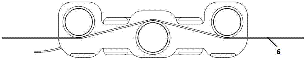 A Suspended Unbalanced Dynamic Tension Sensor