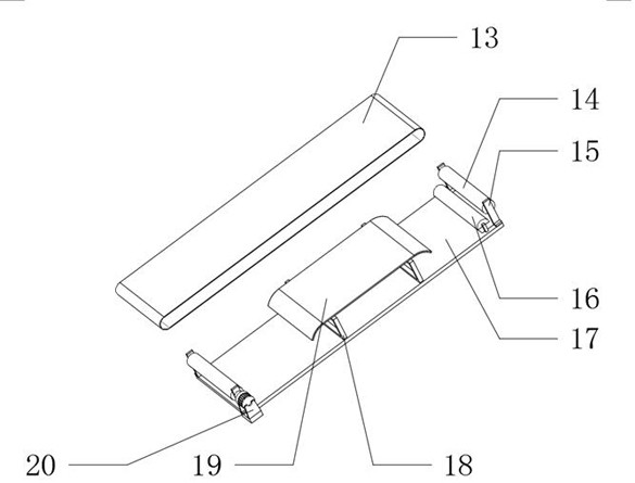 Gypsum wire processing device provided with gypsum fragment cleaning mechanism