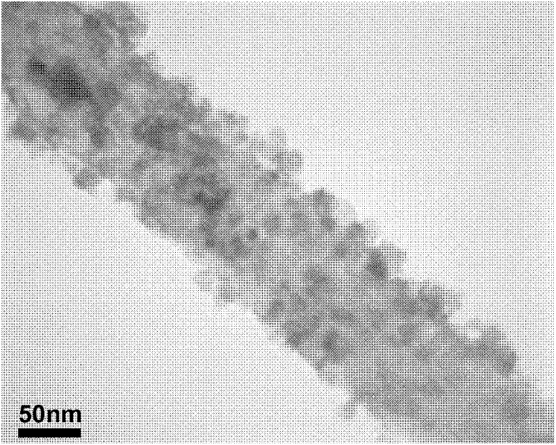 Copper chromite/carbon nanotube nano-composite catalyst, preparation method and application