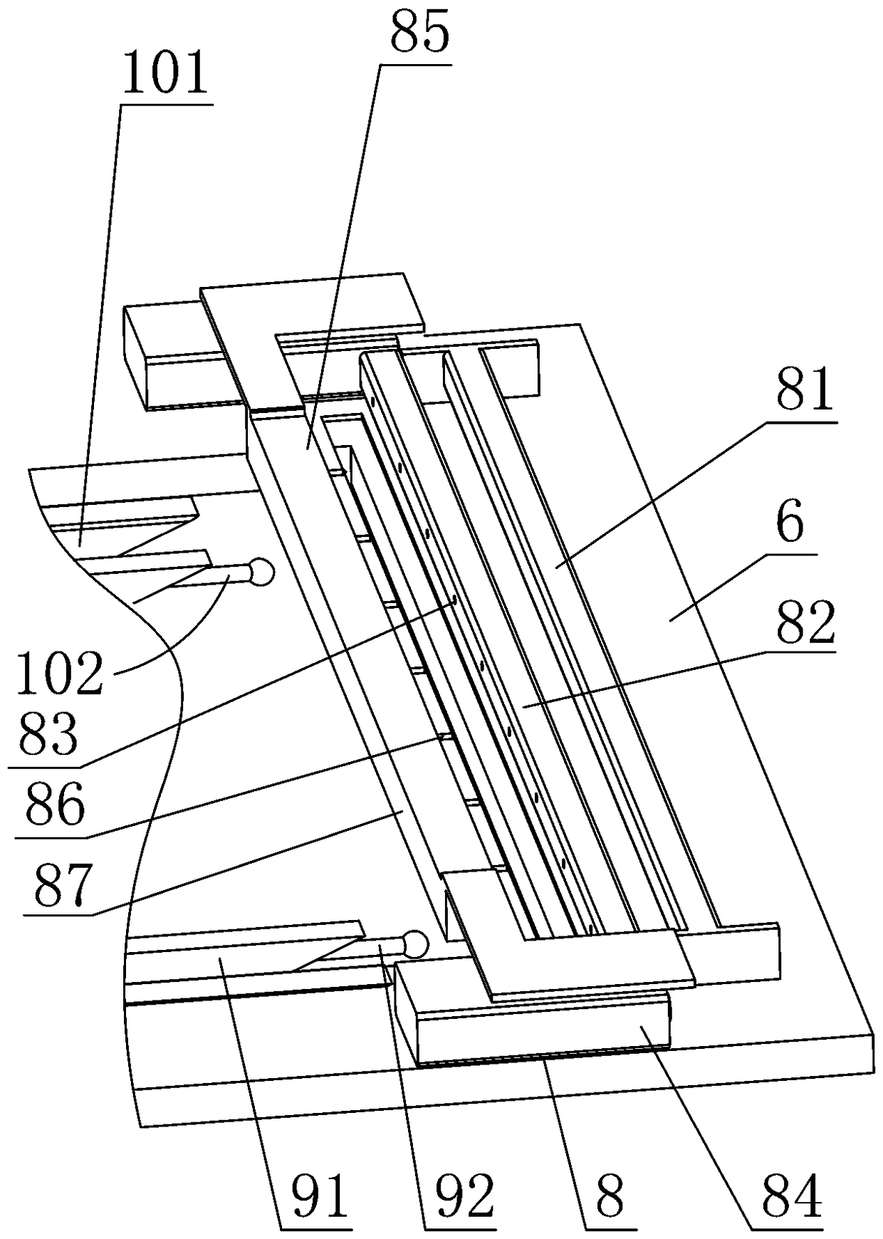 Tension-feeding and die-cutting automatic embroidering machine and operation method thereof