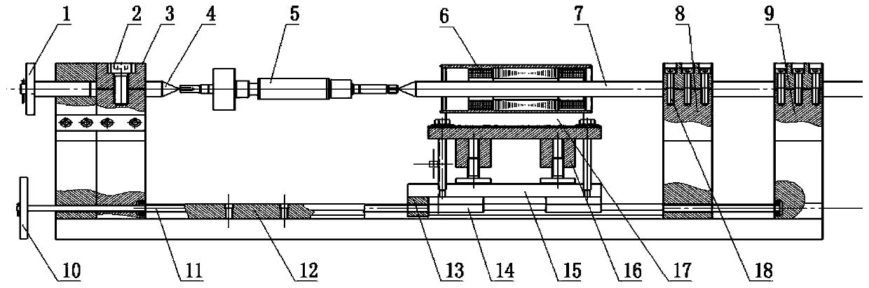 Tool for stator and rotor assembling of permanent magnetism motor