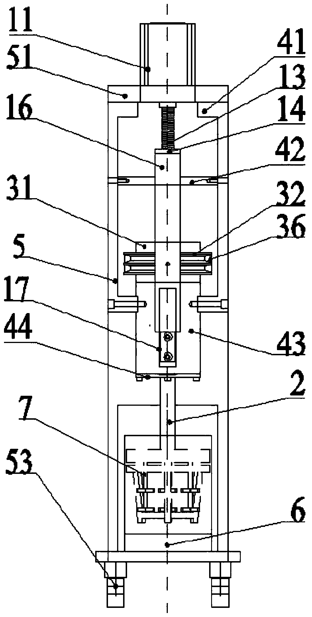 A stable viscous paint automatic mixing device