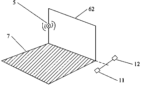 Method for rapidly positioning local discharging source based on two UHF sensors
