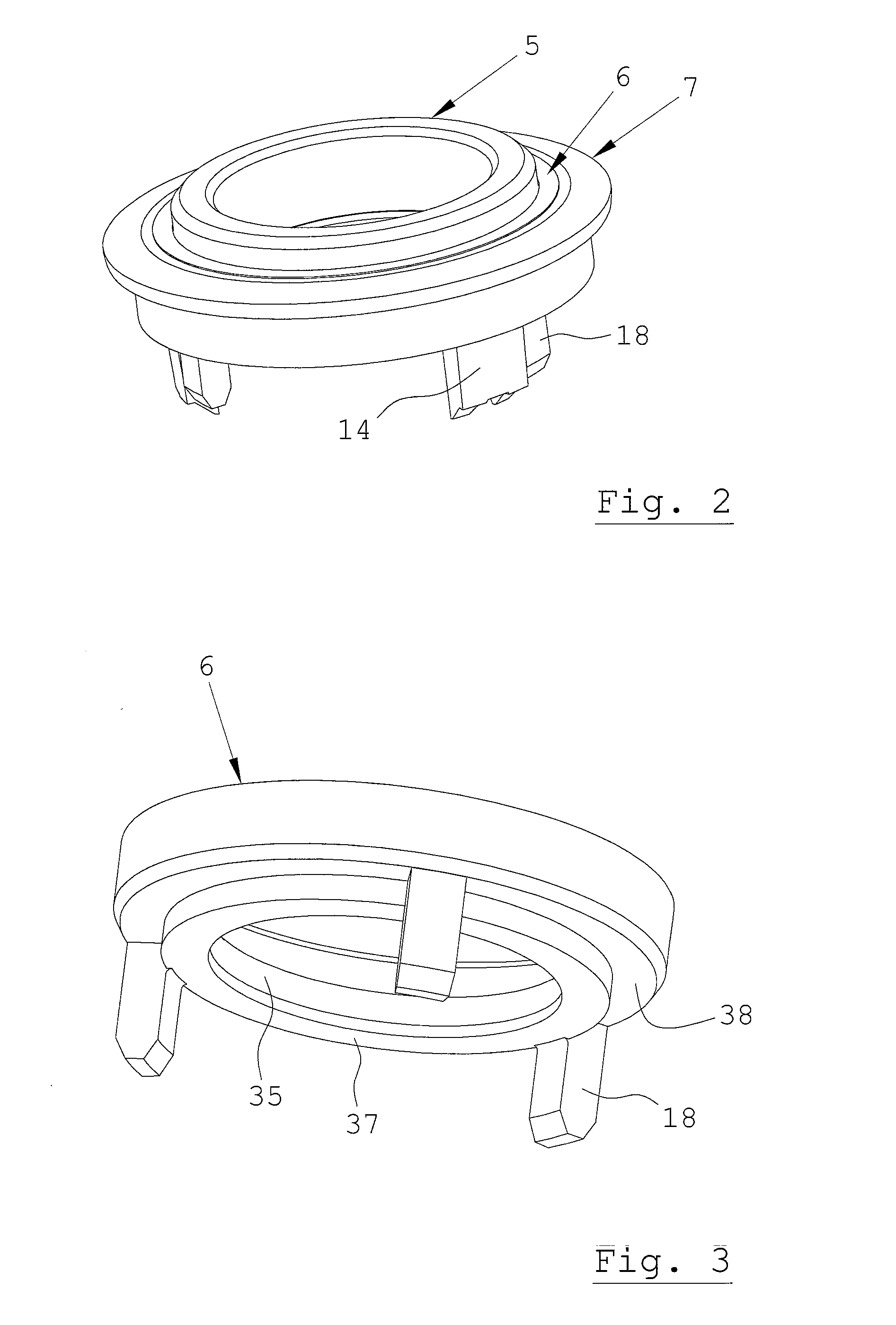 Axial face seal assembly