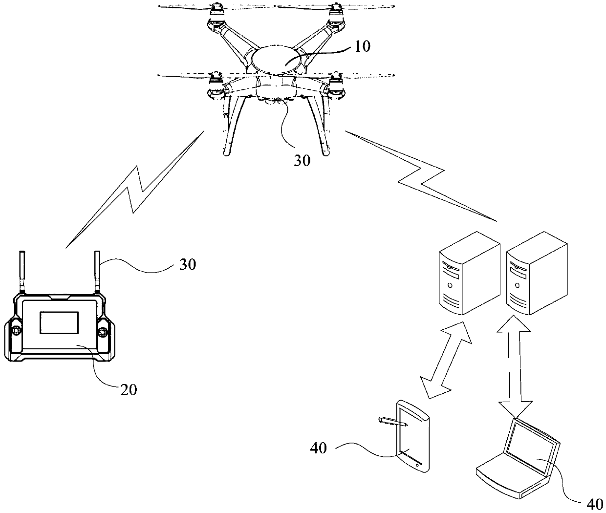 Unmanned aerial vehicle, voice system thereof and voice interaction method