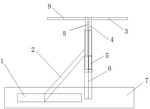 Hurdling auxiliary exercise device