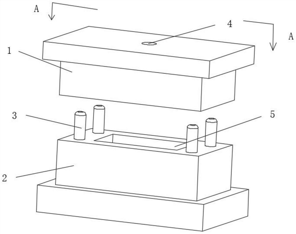 A precision mold for processing plastic products