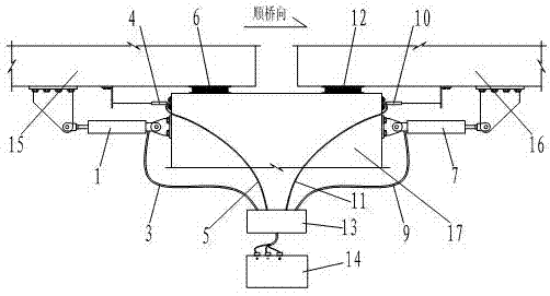 Anti-shock isolation control method and structure with anti-drop beam and anti-collision functions