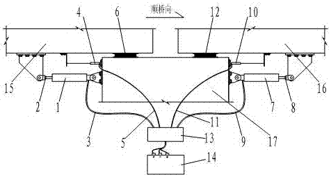 Anti-shock isolation control method and structure with anti-drop beam and anti-collision functions