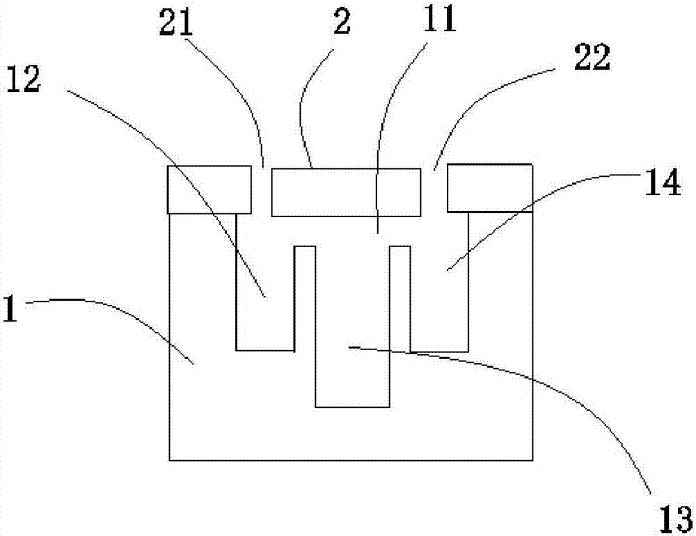 Micro-channel heat dissipation chip and preparation method thereof