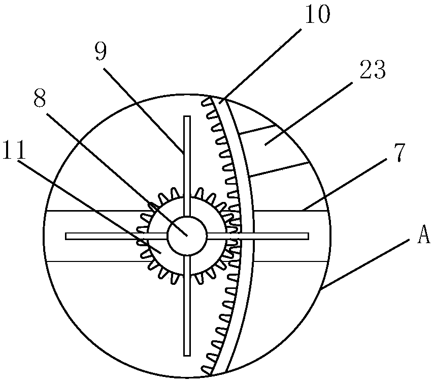 Drum type cosmetic precisely grinding and mixing apparatus