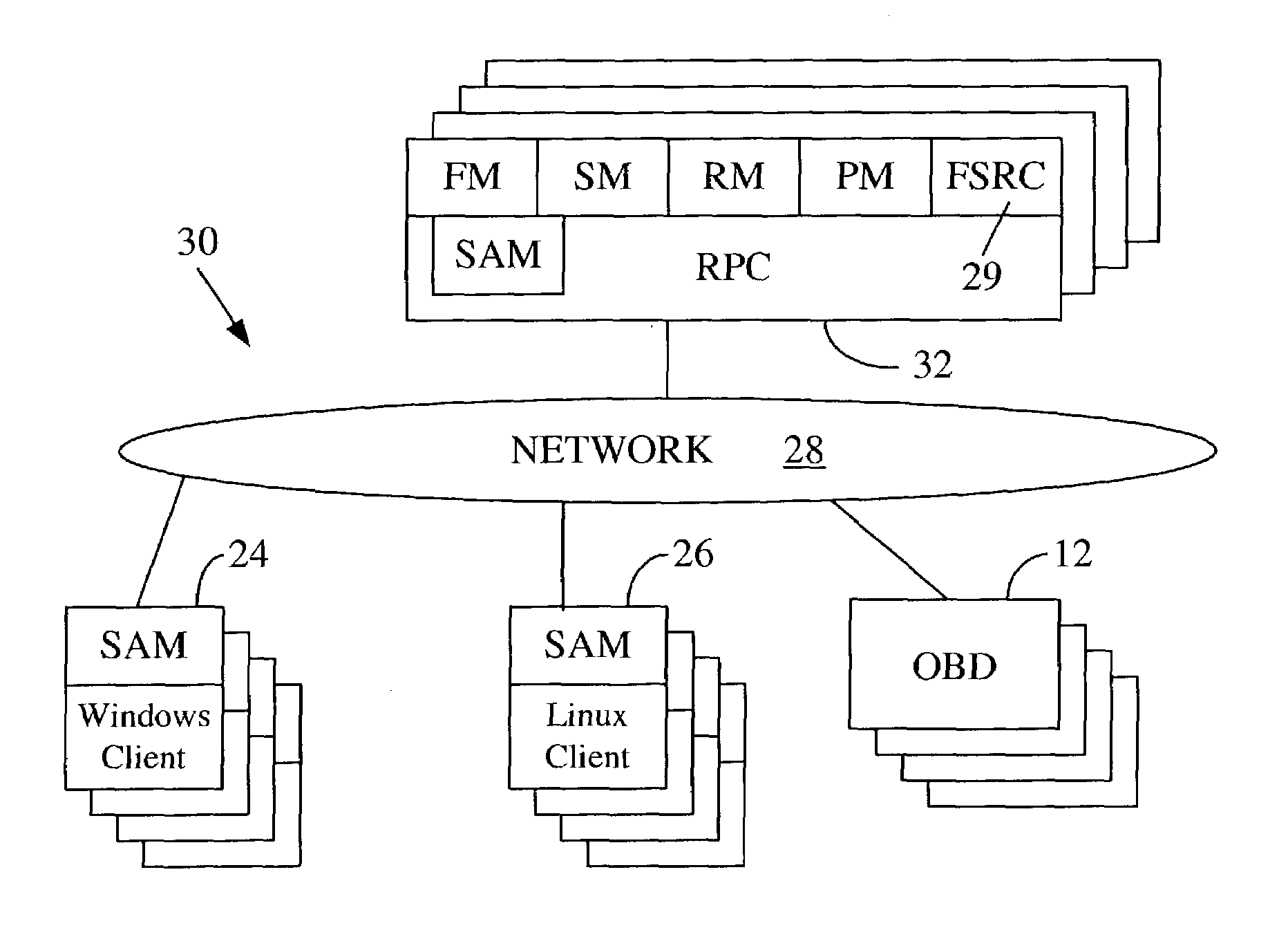 Recovering and checking large file systems in an object-based data storage system