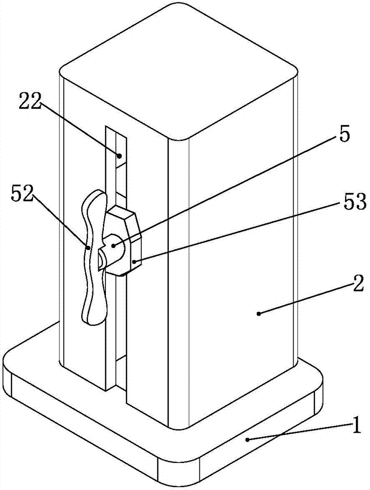 Clamping device and method used for guaranteeing equality of extension lengths of two ends of through bolt