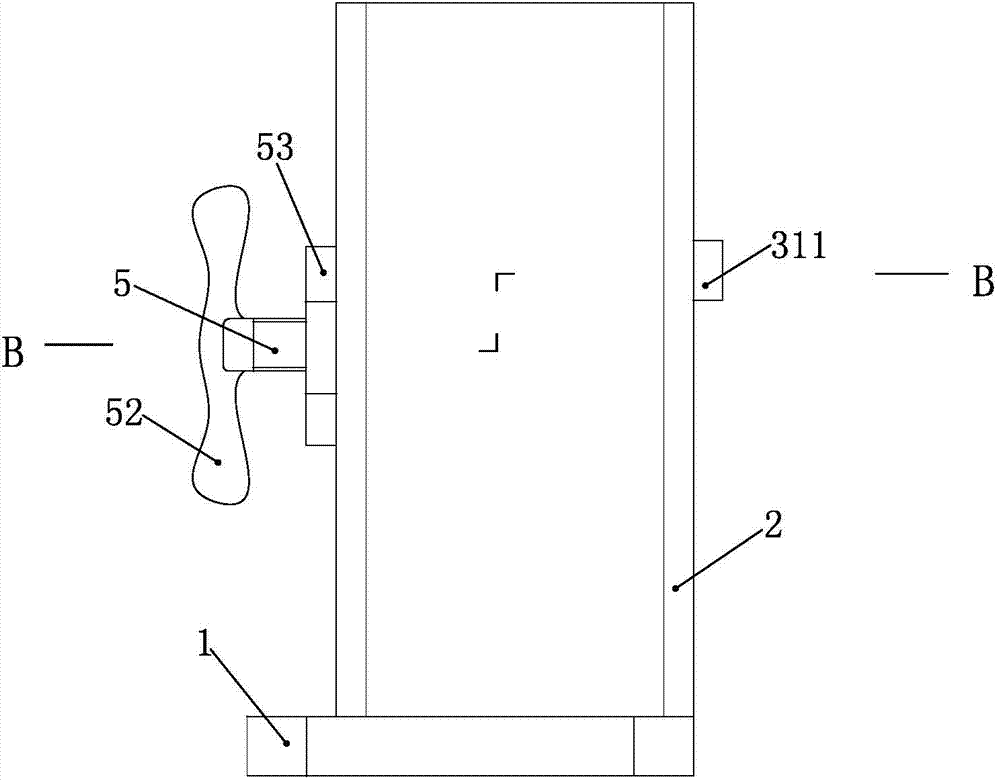 Clamping device and method used for guaranteeing equality of extension lengths of two ends of through bolt