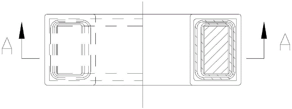 Waterproof rubber device of open type CT power pickup device