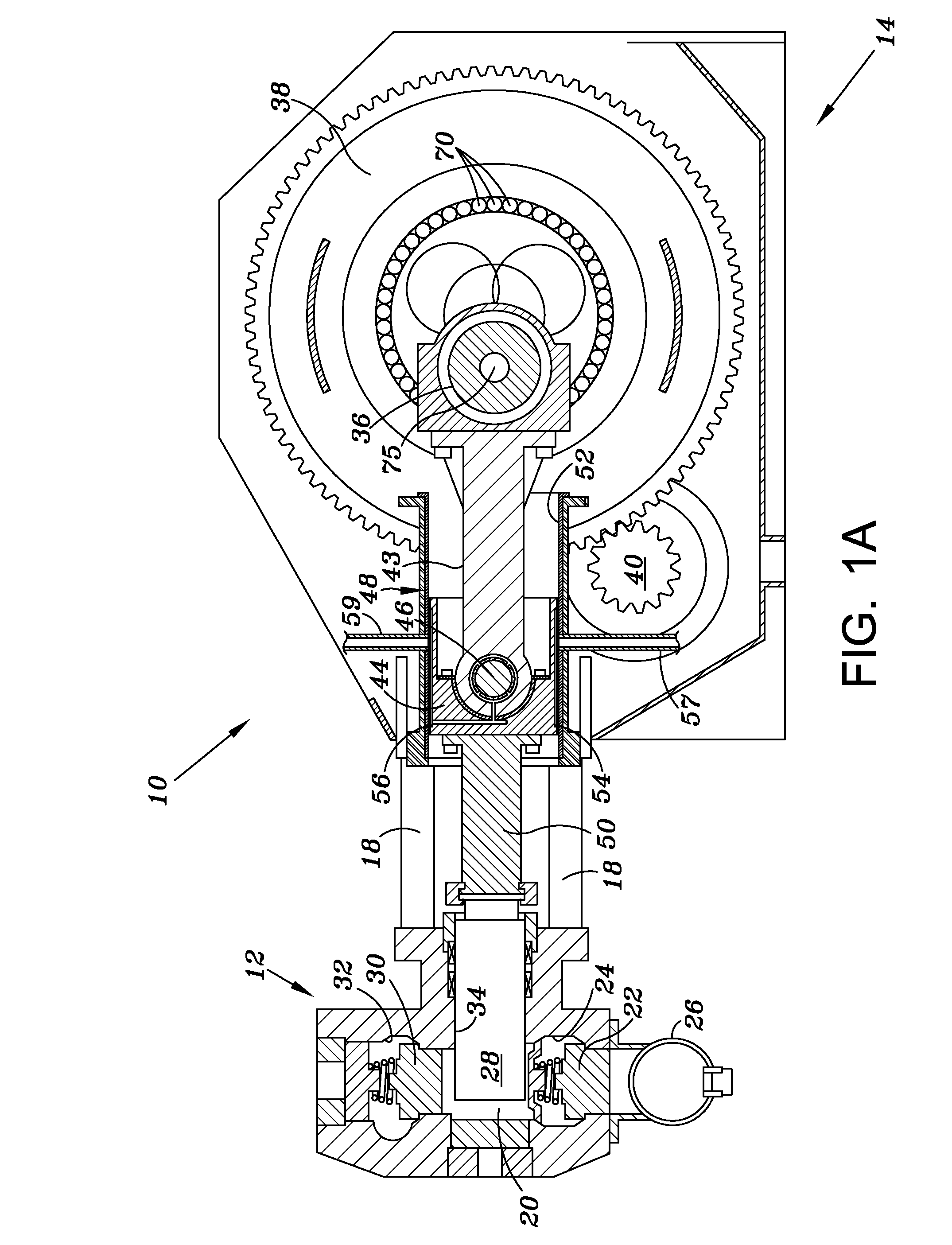 Reciprocating pump with dual circuit power end lubrication system