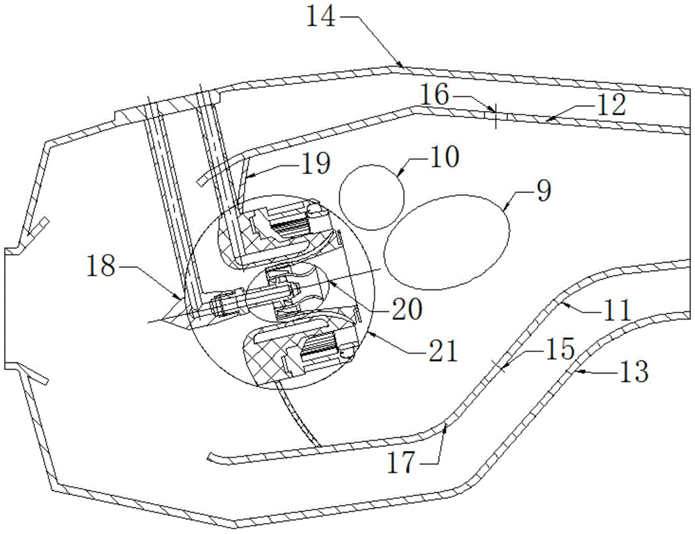 Aviation gas turbine lng/aviation kerosene dual fuel combustor