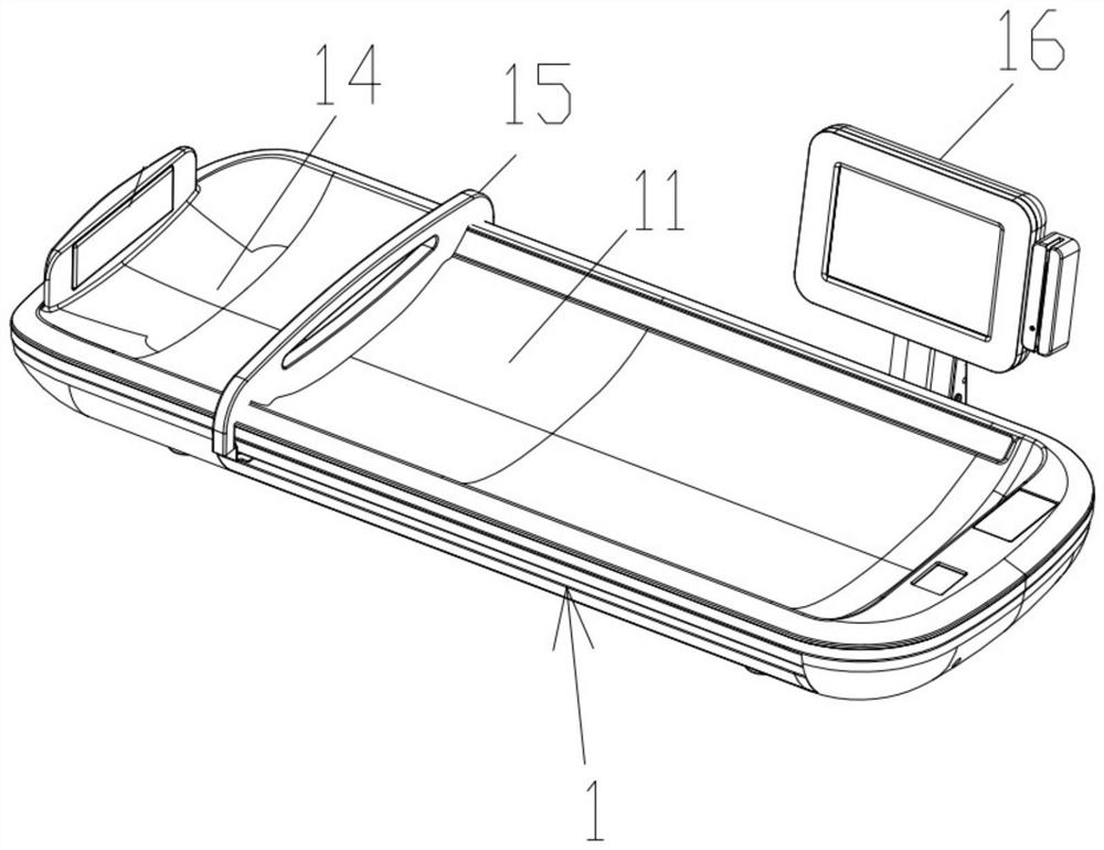 Equipment for automatically detecting growth trend of infants