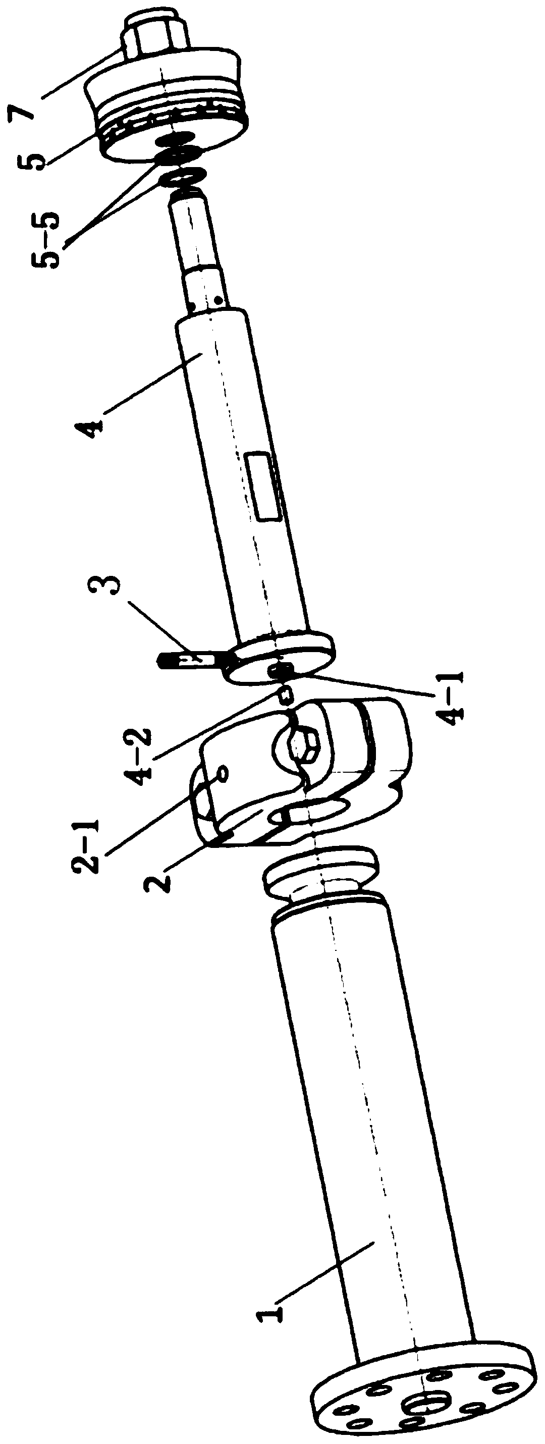 Follow-up spray cooling structure of piston of drilling pump