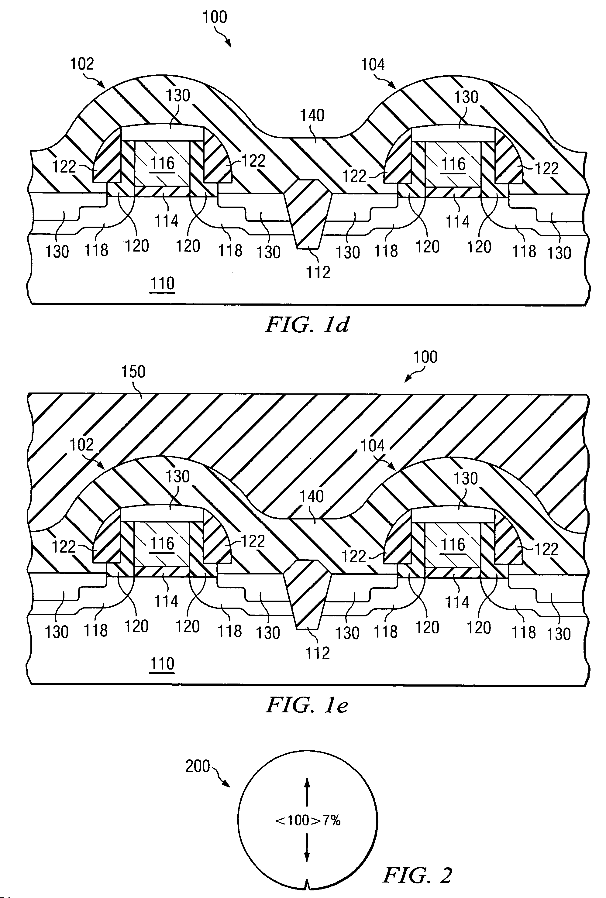 Complementary field-effect transistors and methods of manufacture