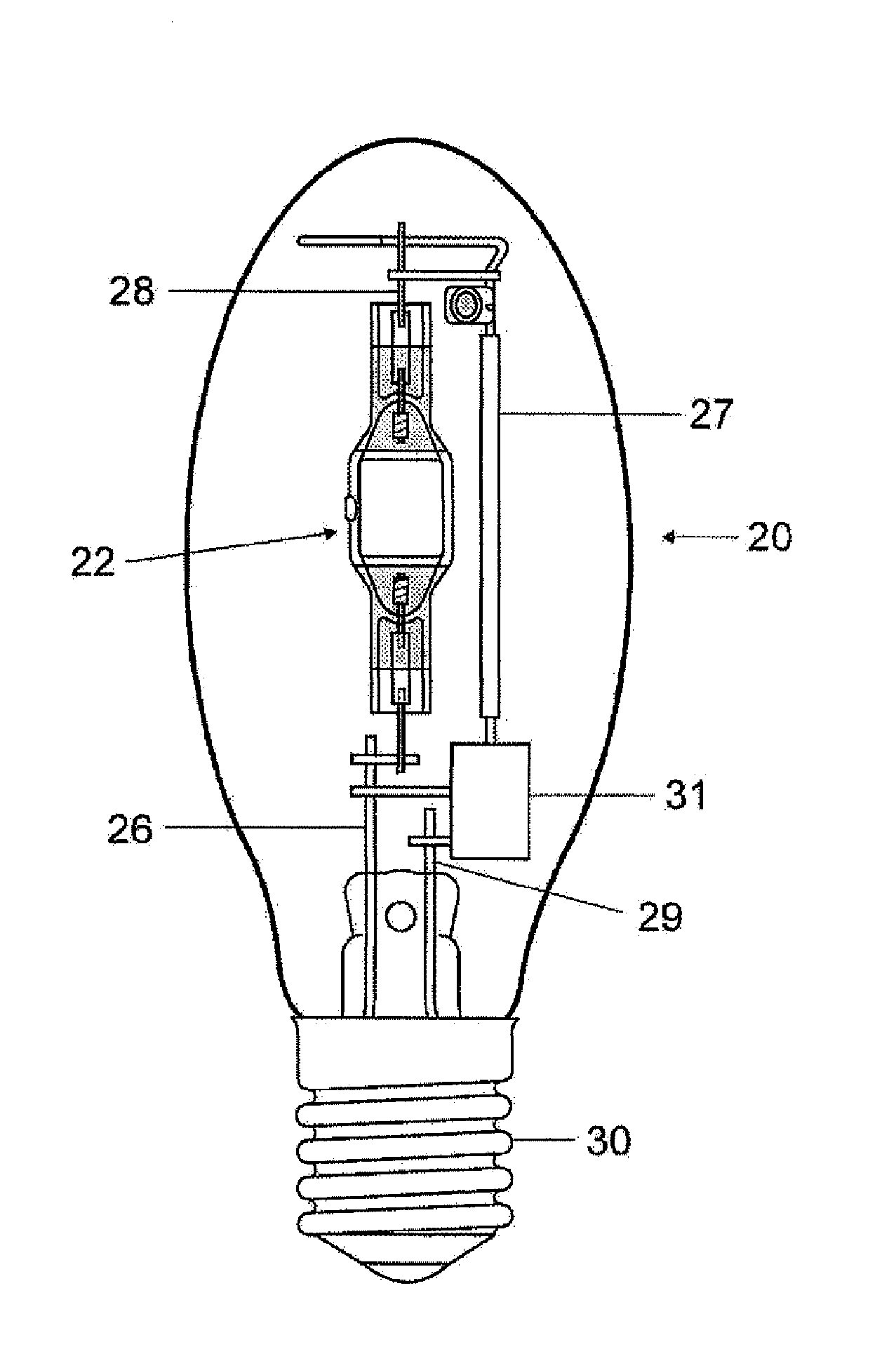 High-voltage pulse generator and high-pressure discharge lamp having such a generator