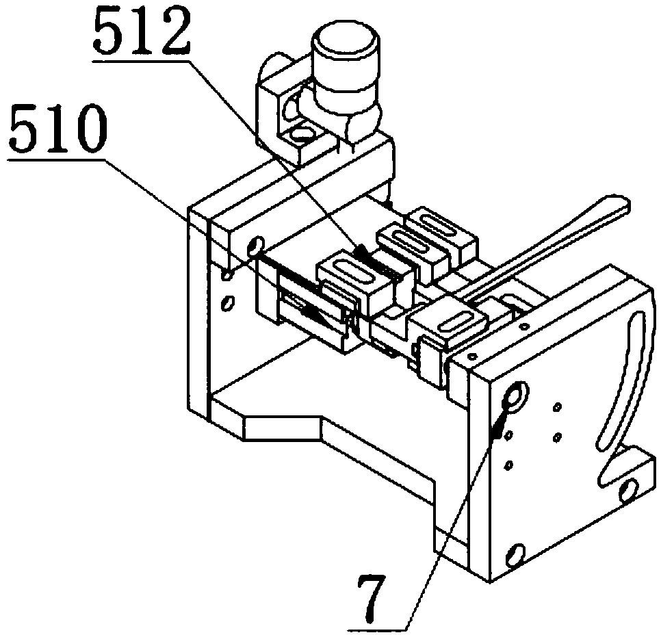 Semi-automatic glasses rubber frame machining machine