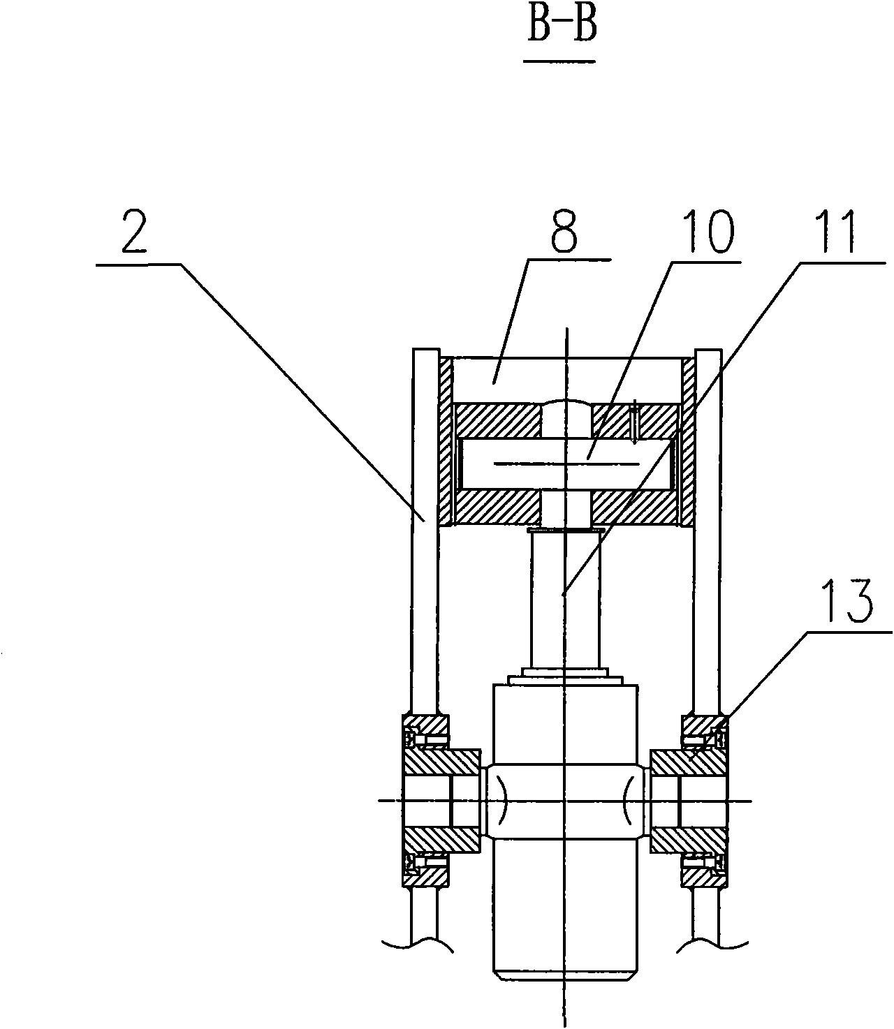 Clamp mechanism for steel plate conveying trolley