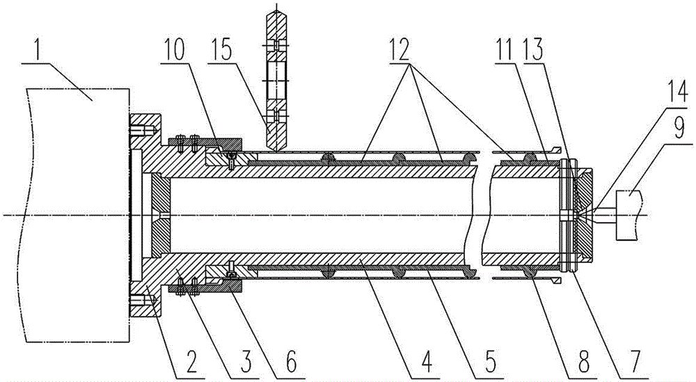 Spinning equipment and forming method of bellows supported by spinning part