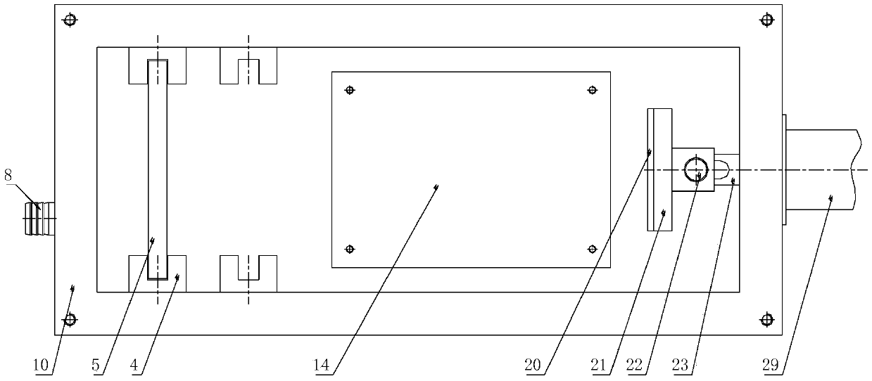 Hydraulic control testing device