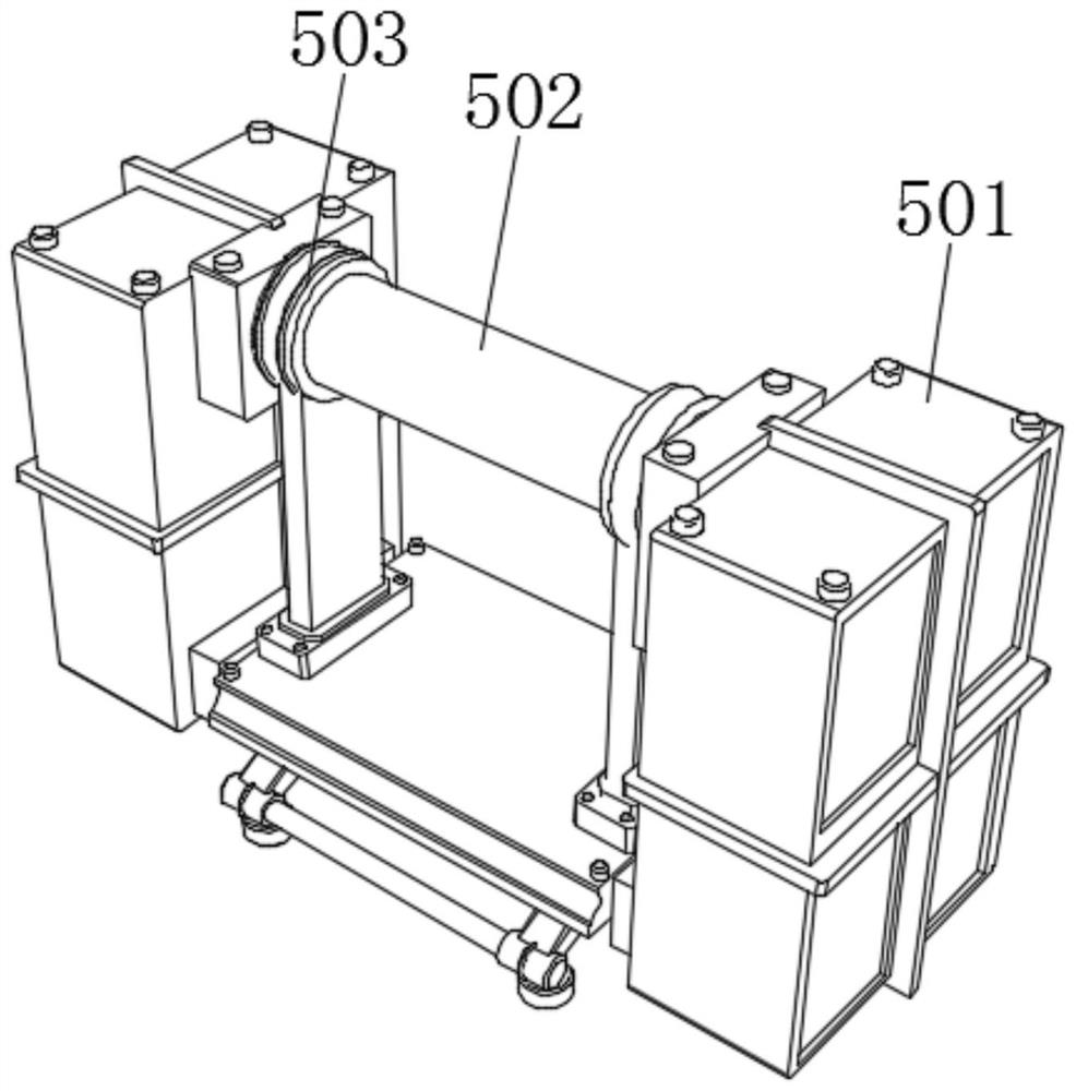 A coil roll extruder with a feeding mechanism for waterproof coil production