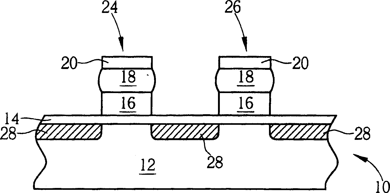 Method for making grid and MOS transistor