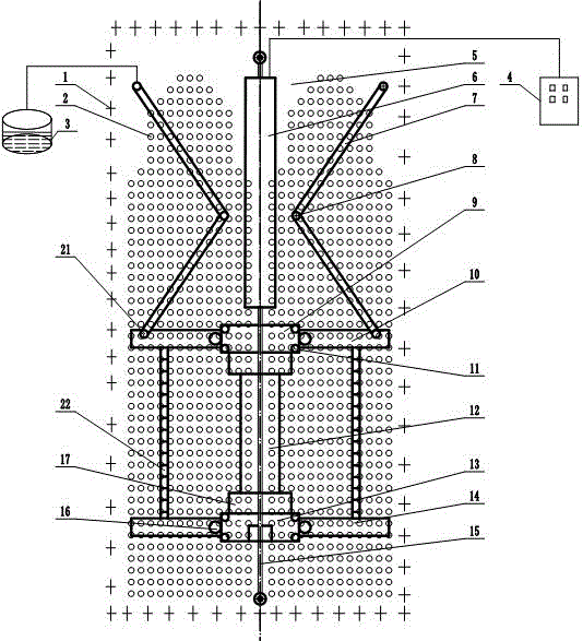 Online rapid pickling device and method for condenser in power plant