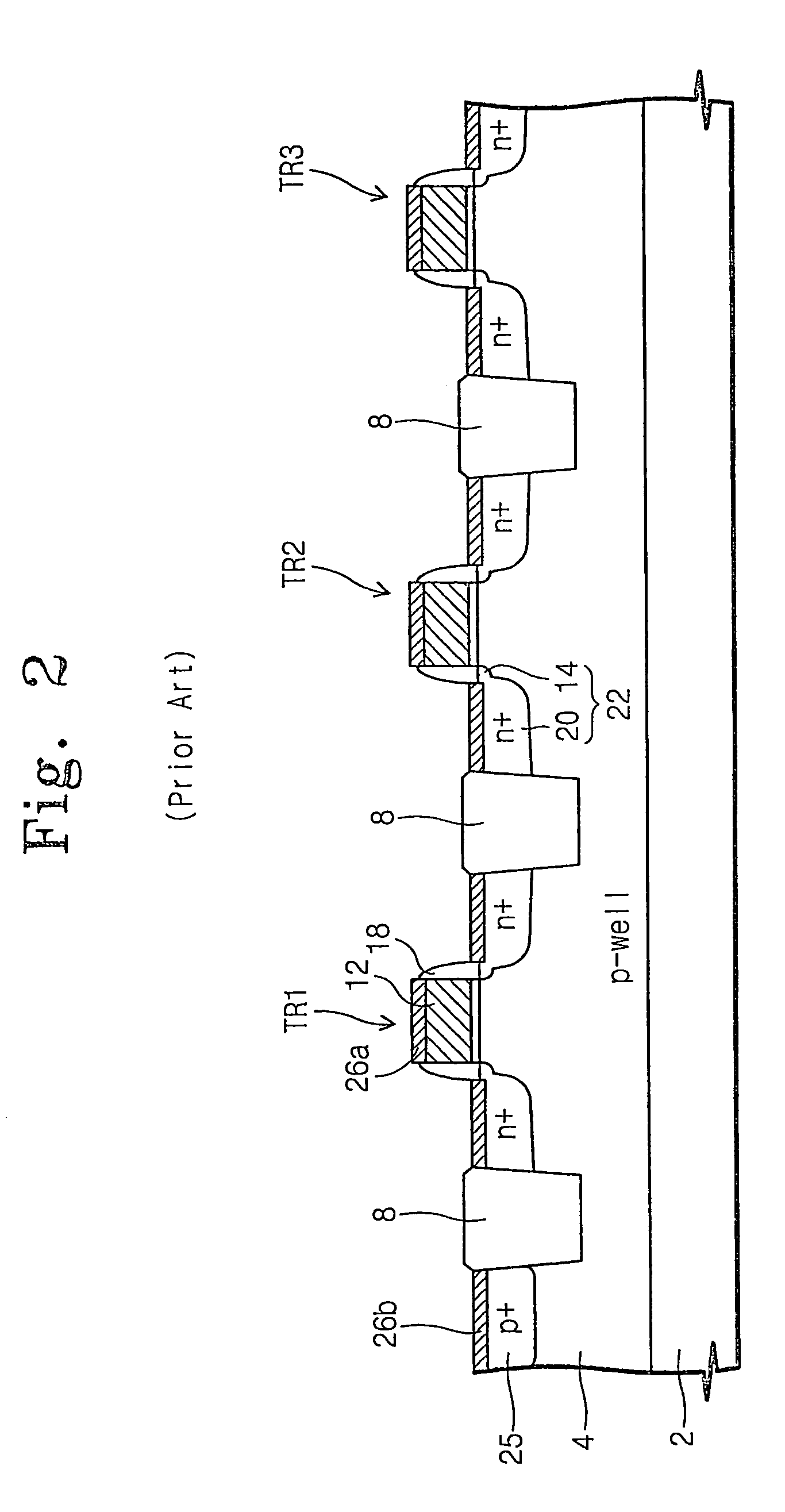 Semiconductor device for applying well bias and method of fabricating the same