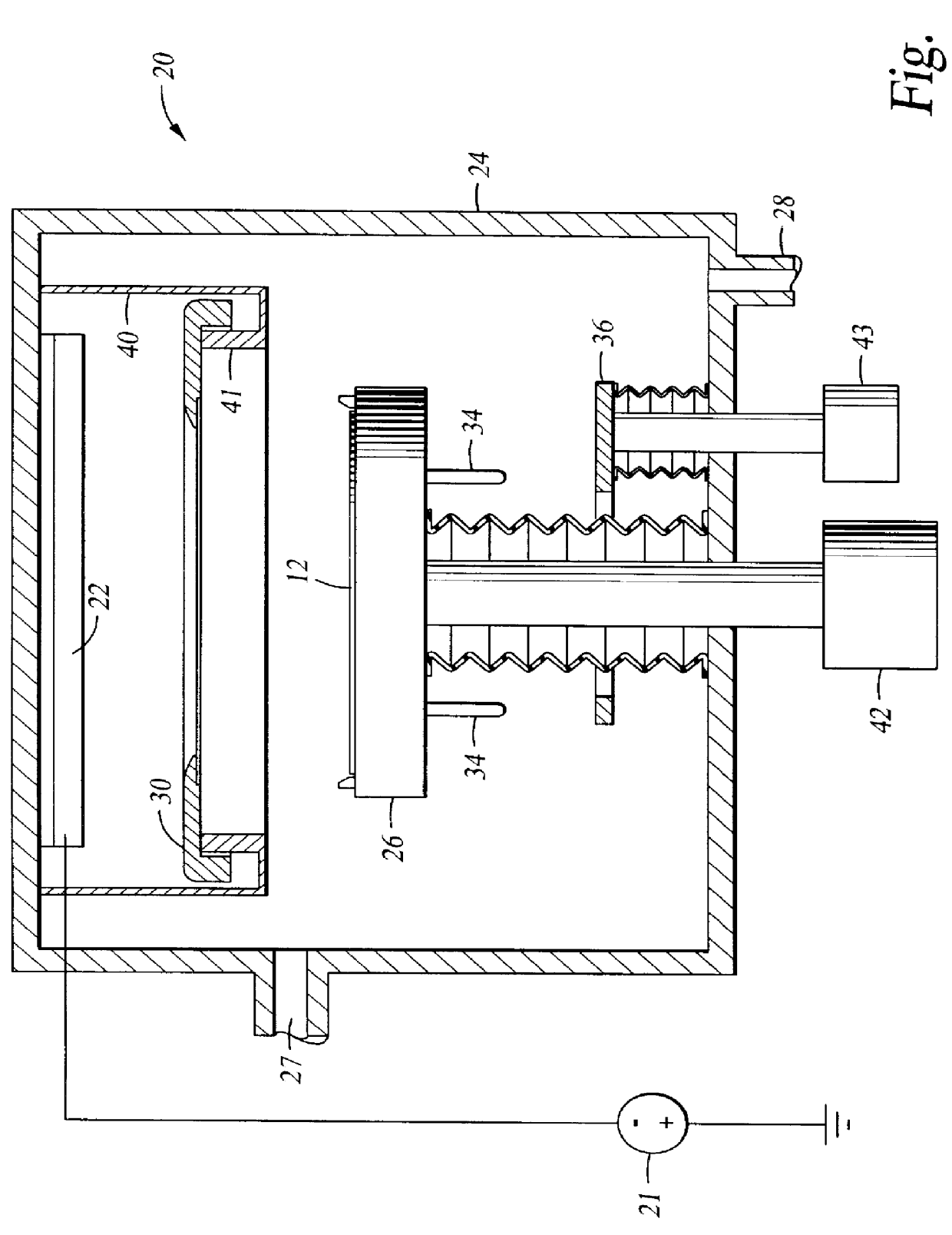 Chamber design with isolation valve to preserve vacuum during maintenance