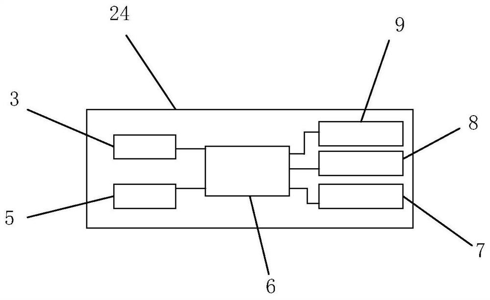 Esophageal intubation detection system for digestive department and image enhancement method