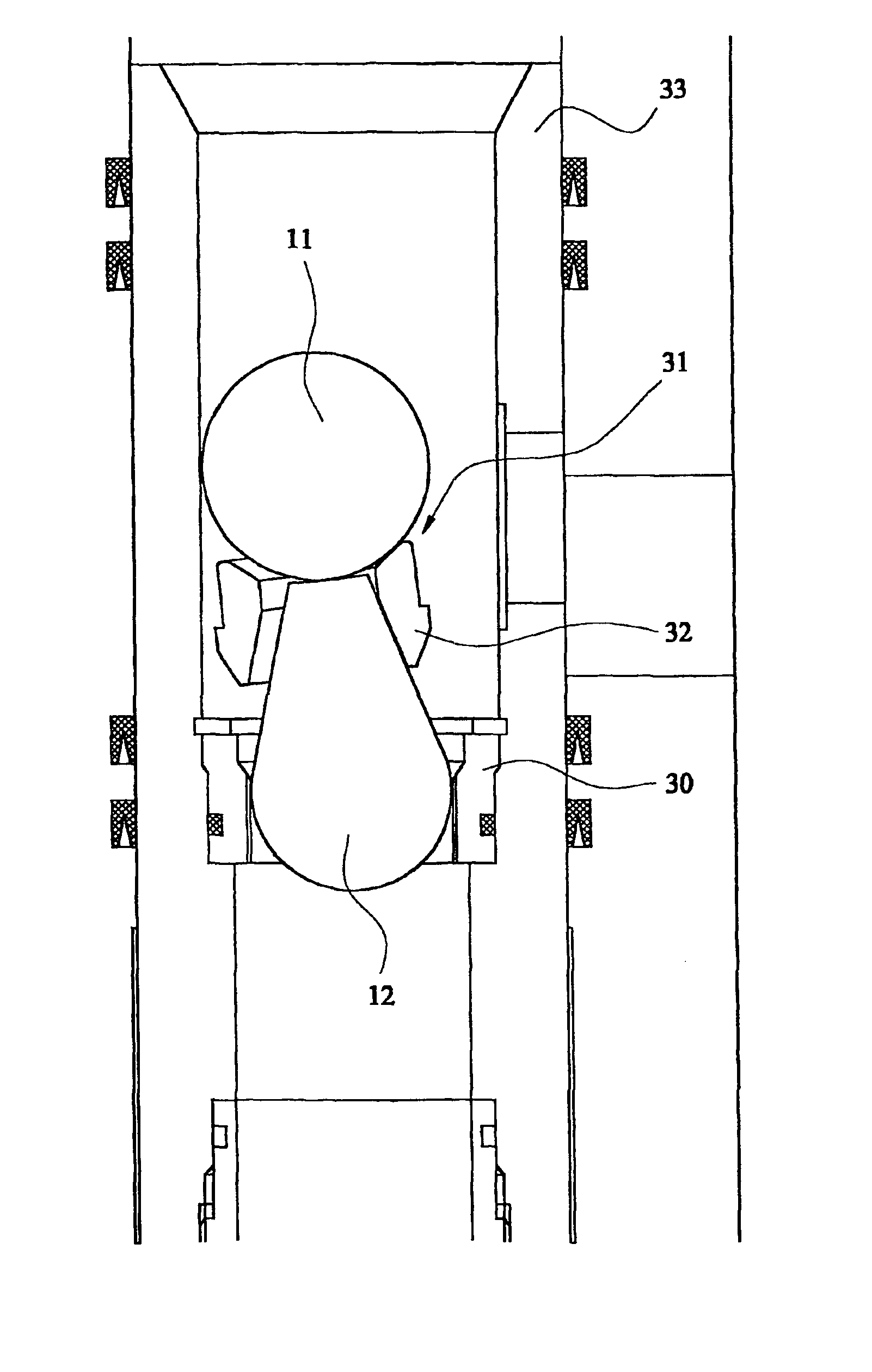 Activating ball assembly for use with a by-pass tool in a drill string
