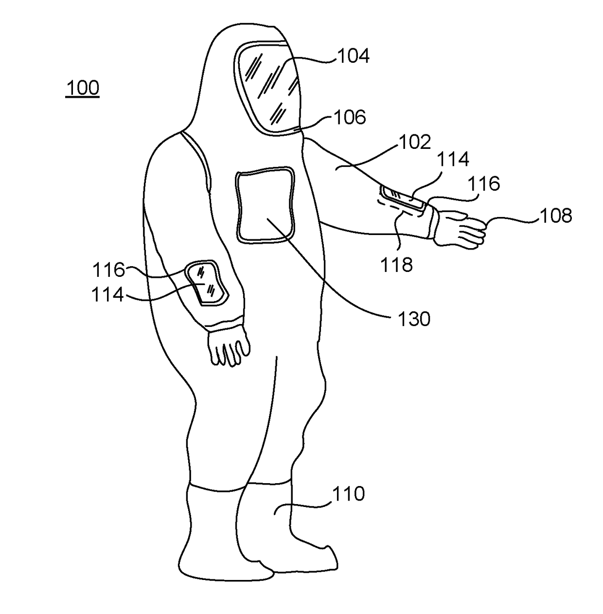 Protective Garment With Functional Window