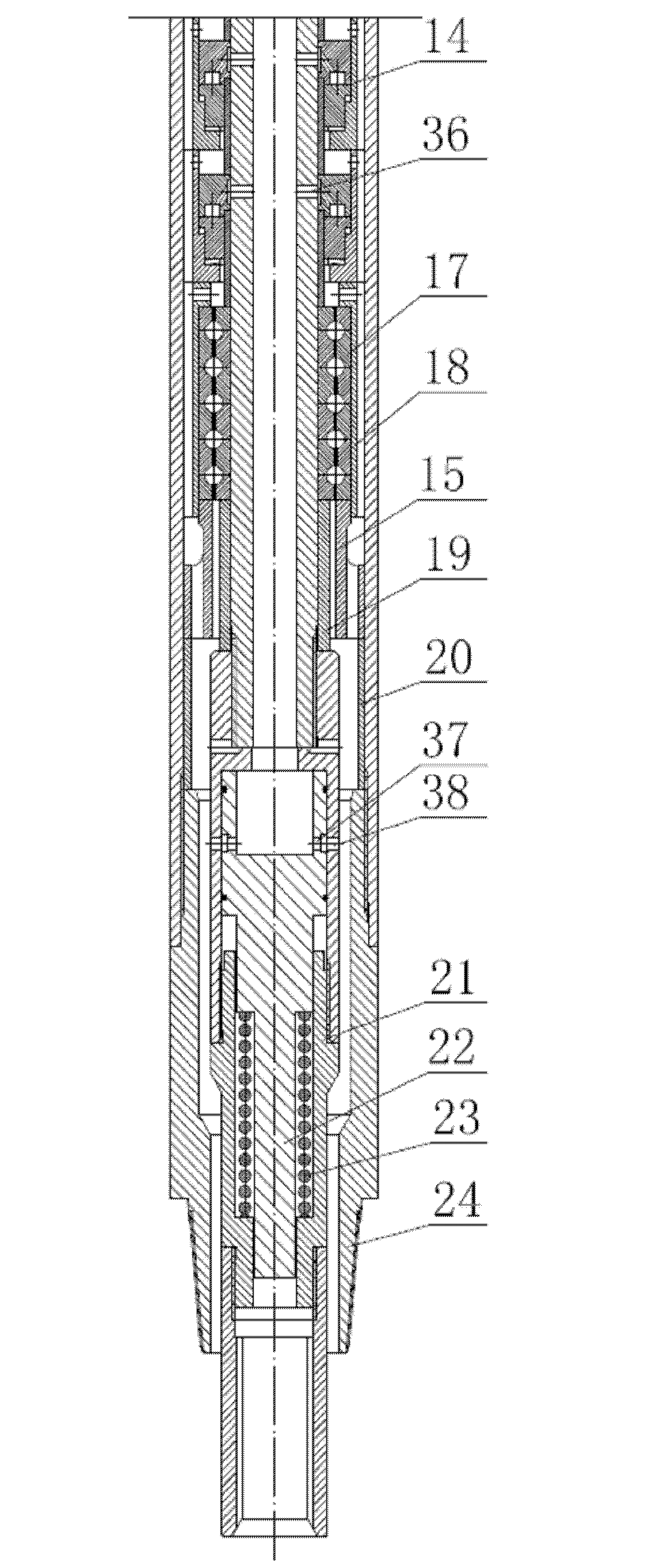 High-speed turbine section for turbine drilling tool