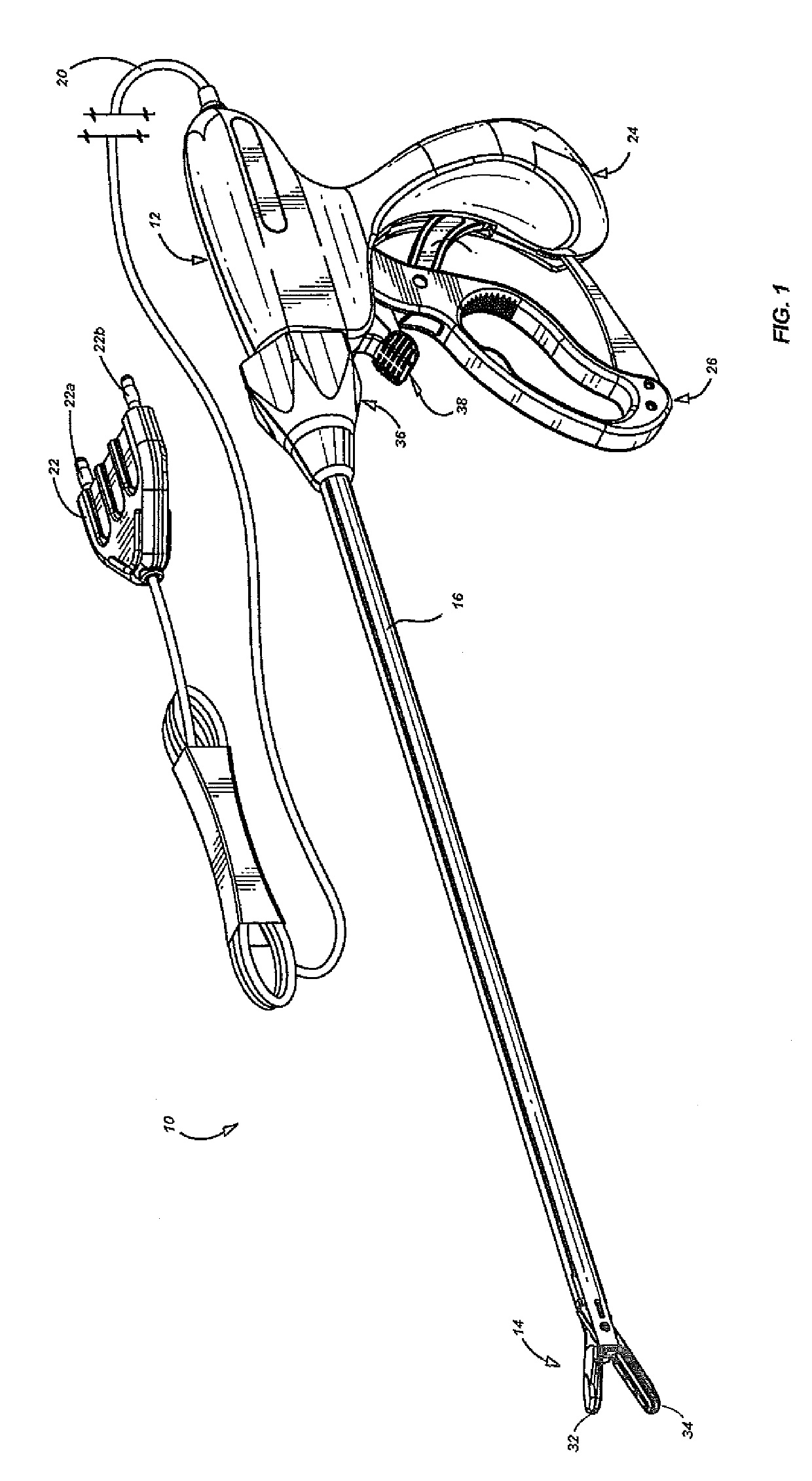 Pinion blade drive mechanism for a laparoscopic vessel dissector