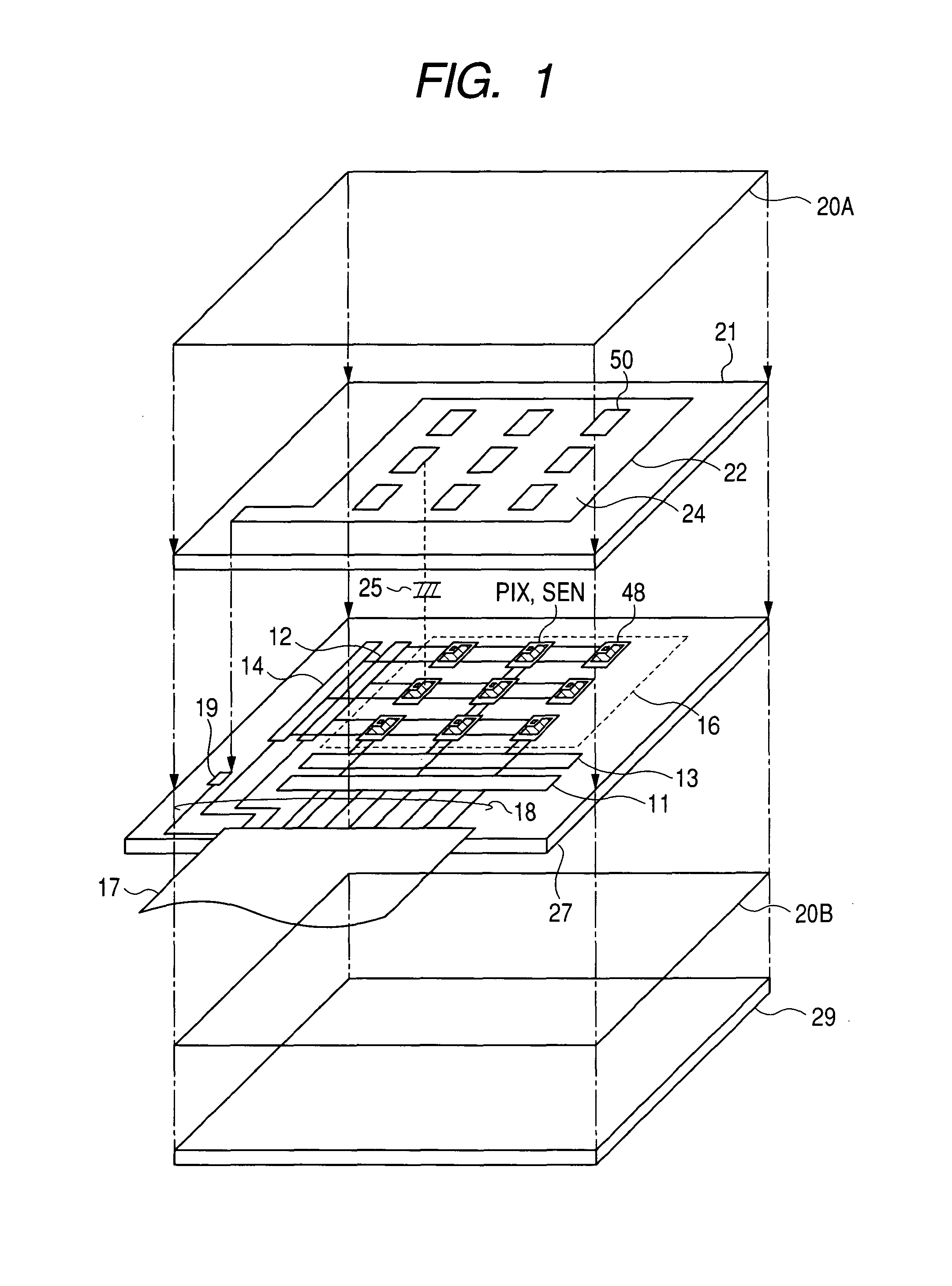 Image display apparatus with image entry function