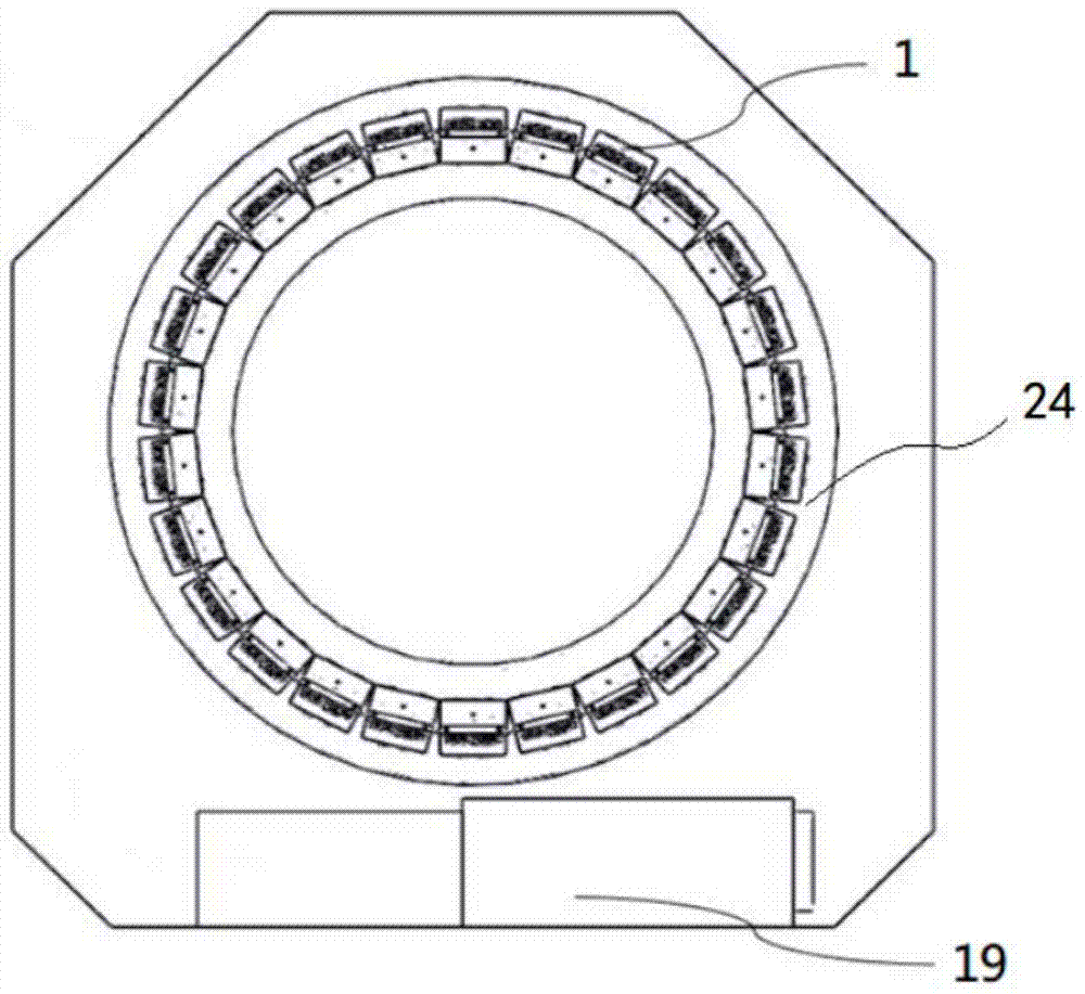 A cooling system for medical imaging device