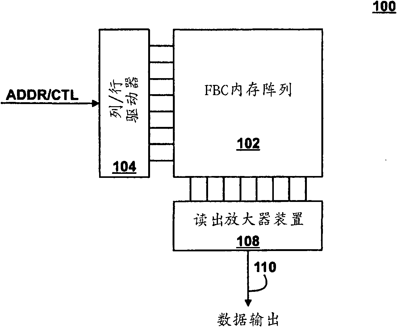 Sensing device for floating body cell memory and method thereof