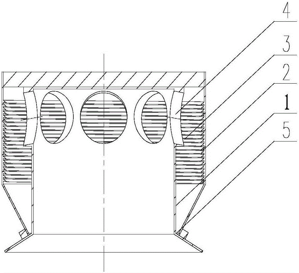 Wind-cap type demister