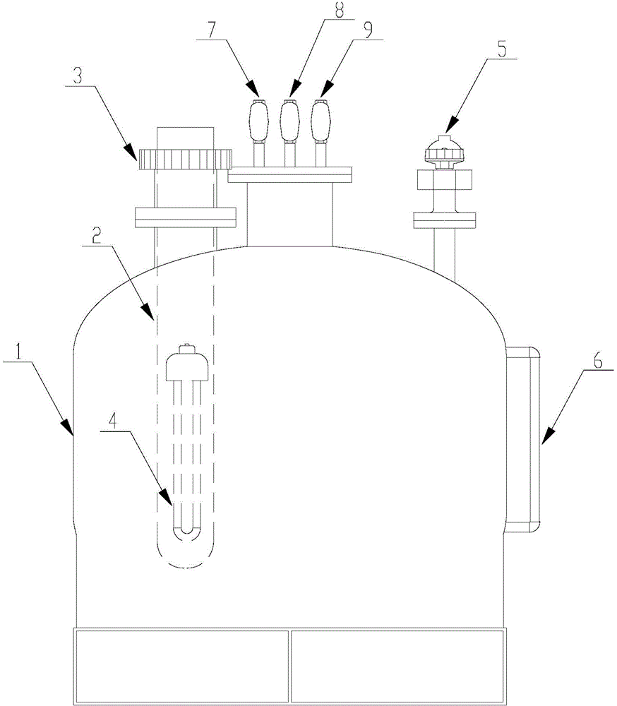 Photo-chlorination reaction apparatus with light source built-in