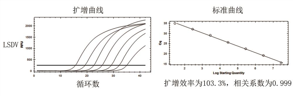 Kit for detecting and identifying capripoxvirus and use method