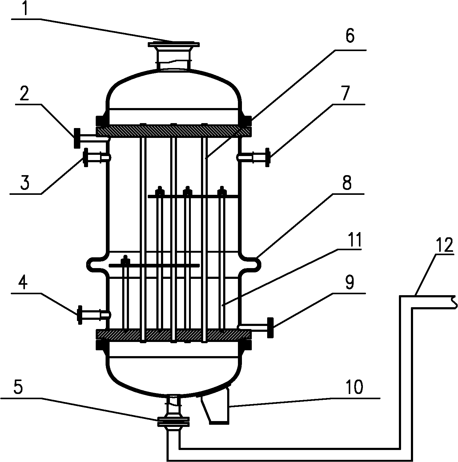 Method and equipment for condensing and cooling flash oil